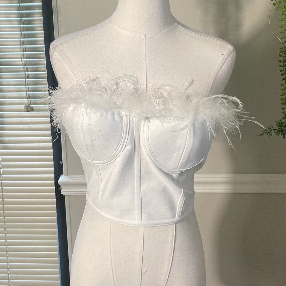 (NWOT) Superdown | Ramona Bustier Top